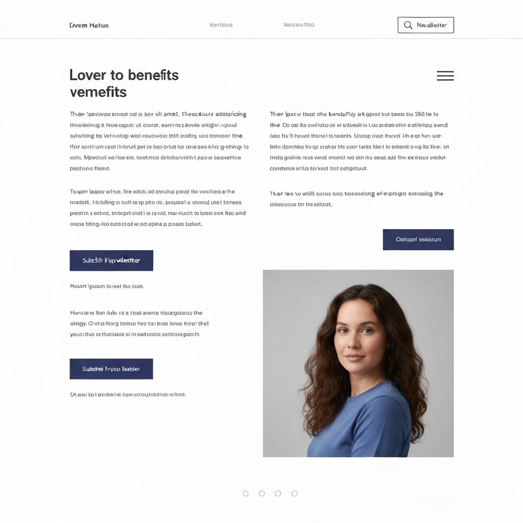 Landing page copy example